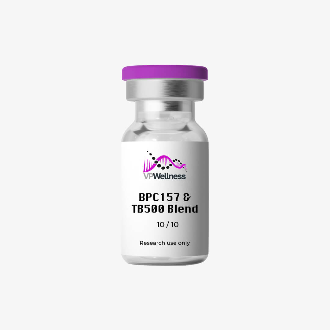 BPC157 & TB500 Blend 10/10 research peptide vial for laboratory research purposes only