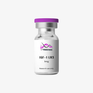 IGF-1 LR3 1mg research peptide vial for laboratory research purposes only